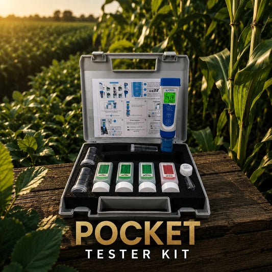 Premium Series PC60 Multiparameter (pH/EC/TDS/Salinidad/Temp.) Pocket Tester Kit